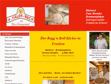 Tablet Screenshot of 4-taeler-beck.de